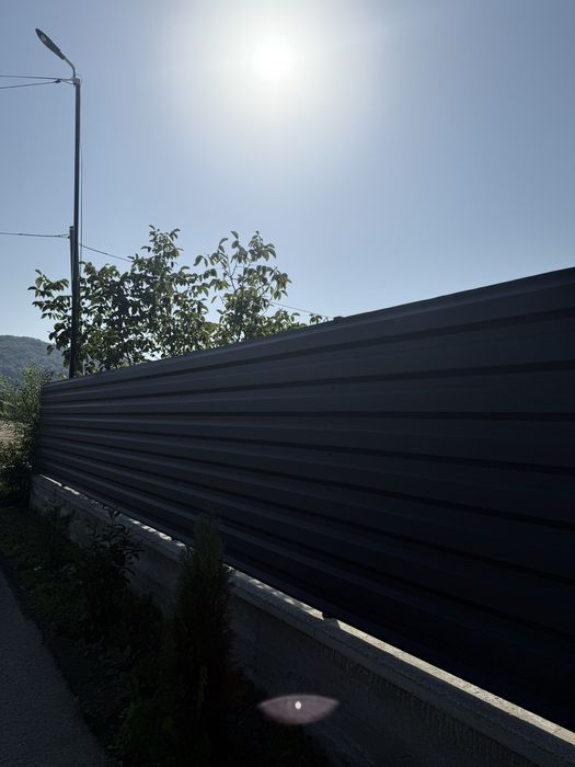 Tablă Cutată Gard RAL 7016 Gri Antracit Mat 35P 0.5MM 3M 4M 5M 6M