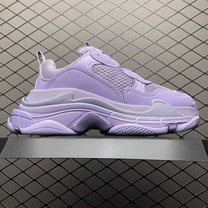 Balenciaga Triple S - Light Grey/Violet/Grey