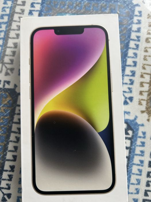 Продам айфон 14  отличном состоянии , не подал нет уарапин трещин .