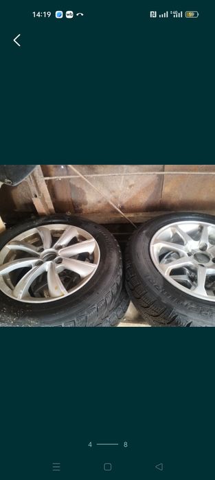 Продам резину на дисках р 14