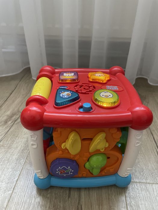 Jucarie Interactiva Bebelusi Vtech Cubul Magic In stare buna