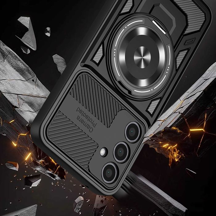 Samsung Galaxy A57 A17 / RUGGED MAGSAFE Удароустойчив кейс с пръстен