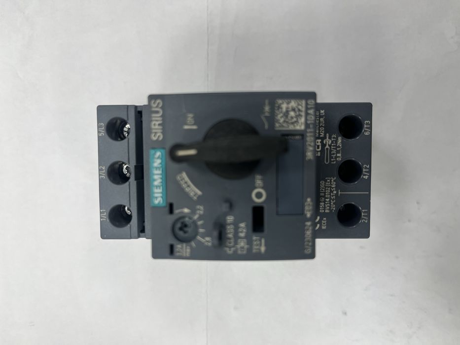 Автомат защиты двигателя SIEMENS 3RV2011-1JA10