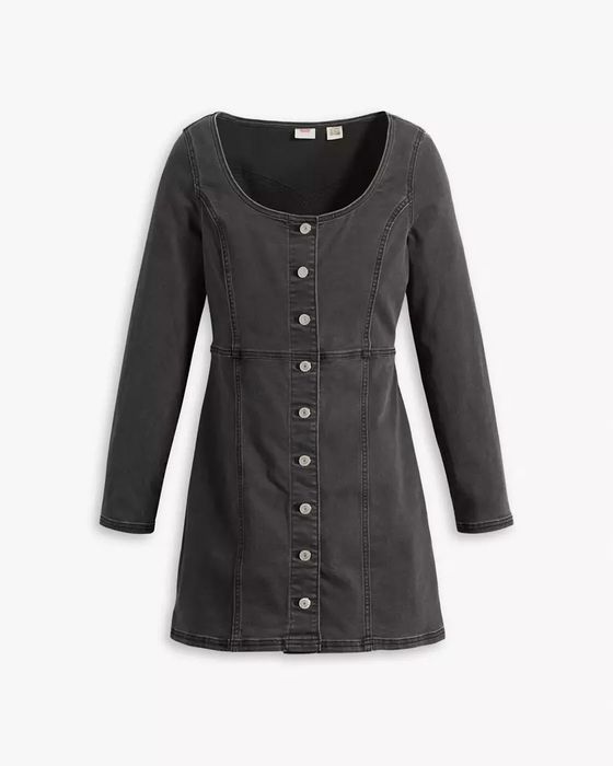 Плетена рокля Massimo Dutti, Levi's