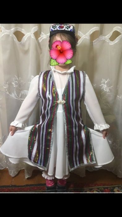 Детские национальные платья для танца Танновар