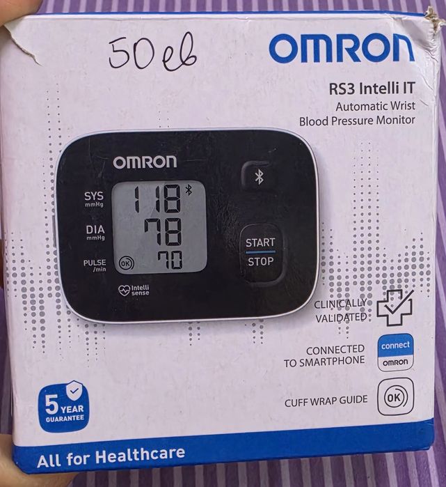 Апарат за кръвно Omron RS3