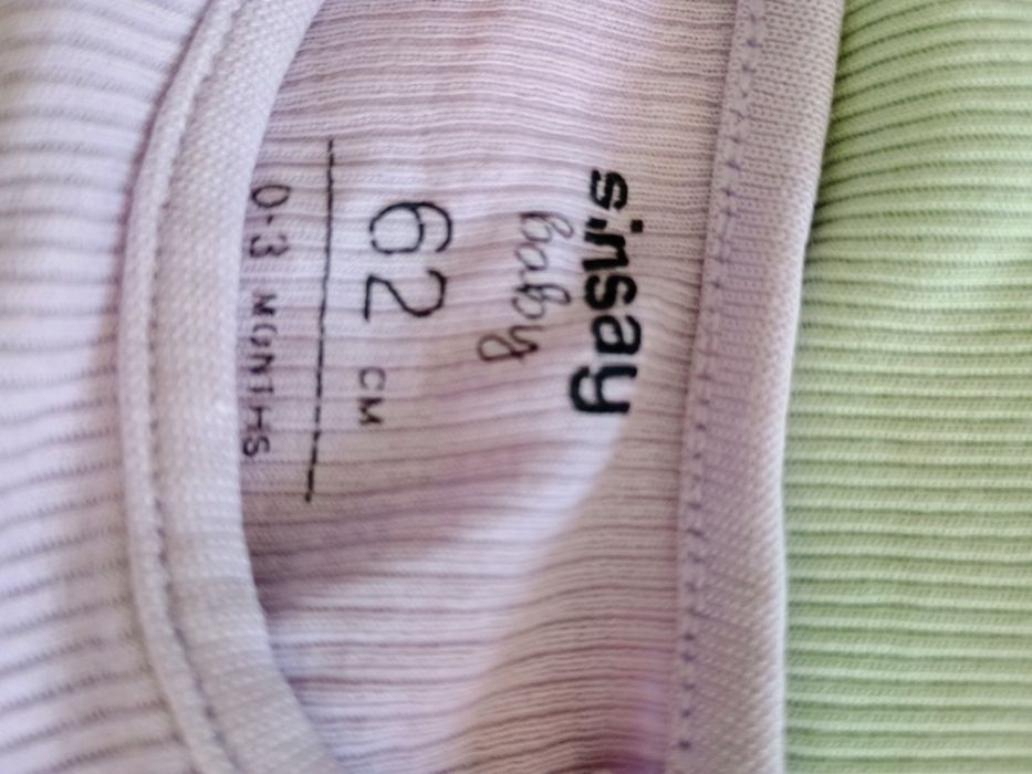 Бебешки бодита , ританики, тениски за 62 см ръст