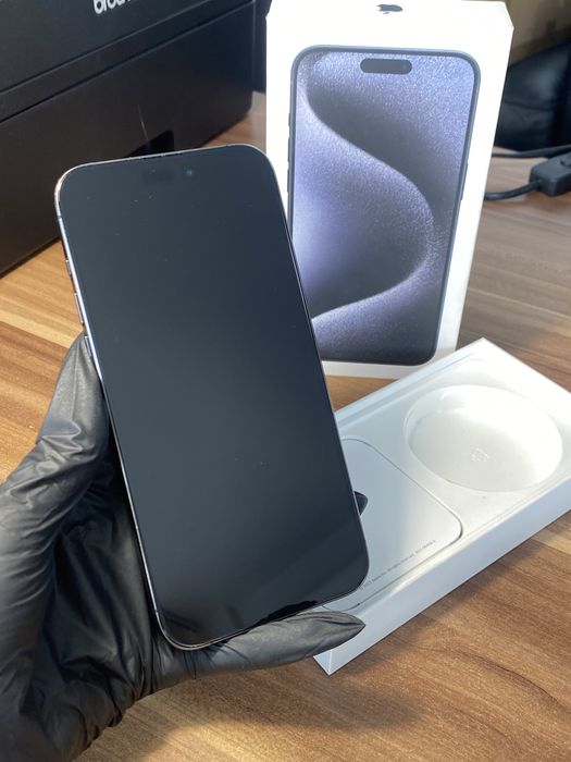 iPhone 15 Pro Max •1 TB • Blue Titanium