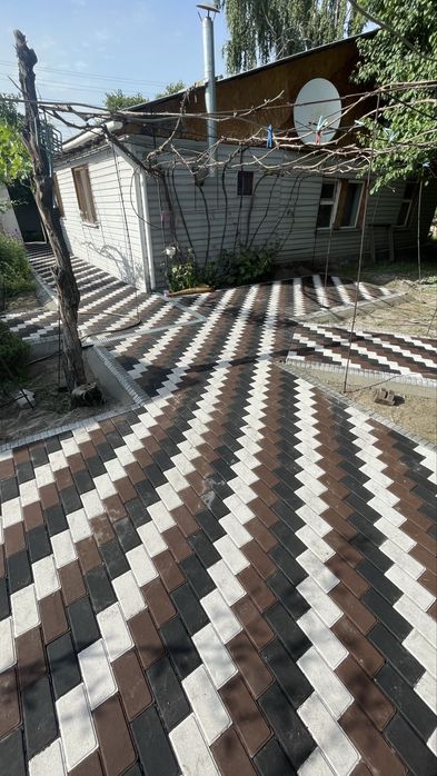 Укладка брюсчатки