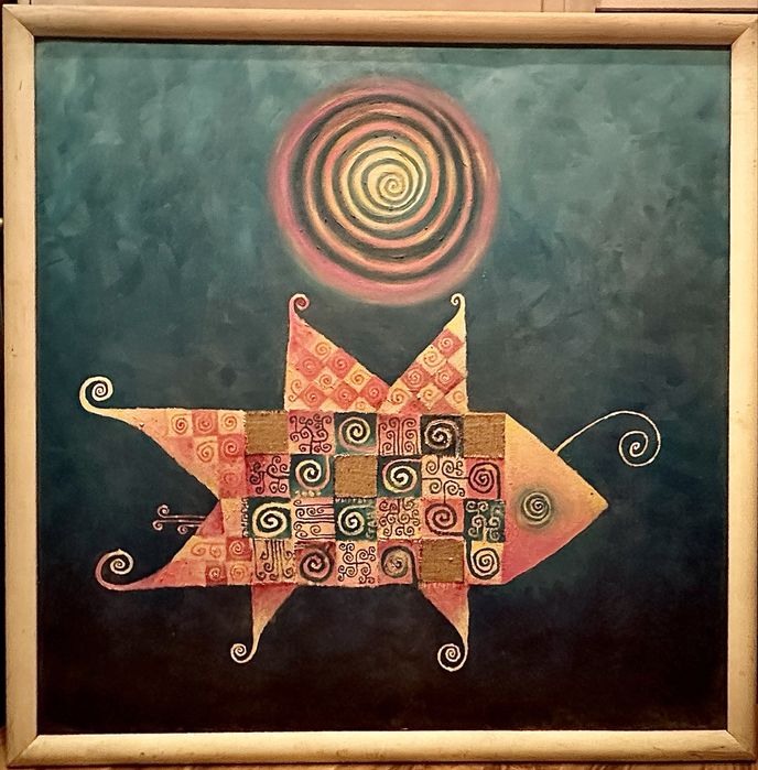 Продавам лечебна картна, рисувана от киргизки суфи художник