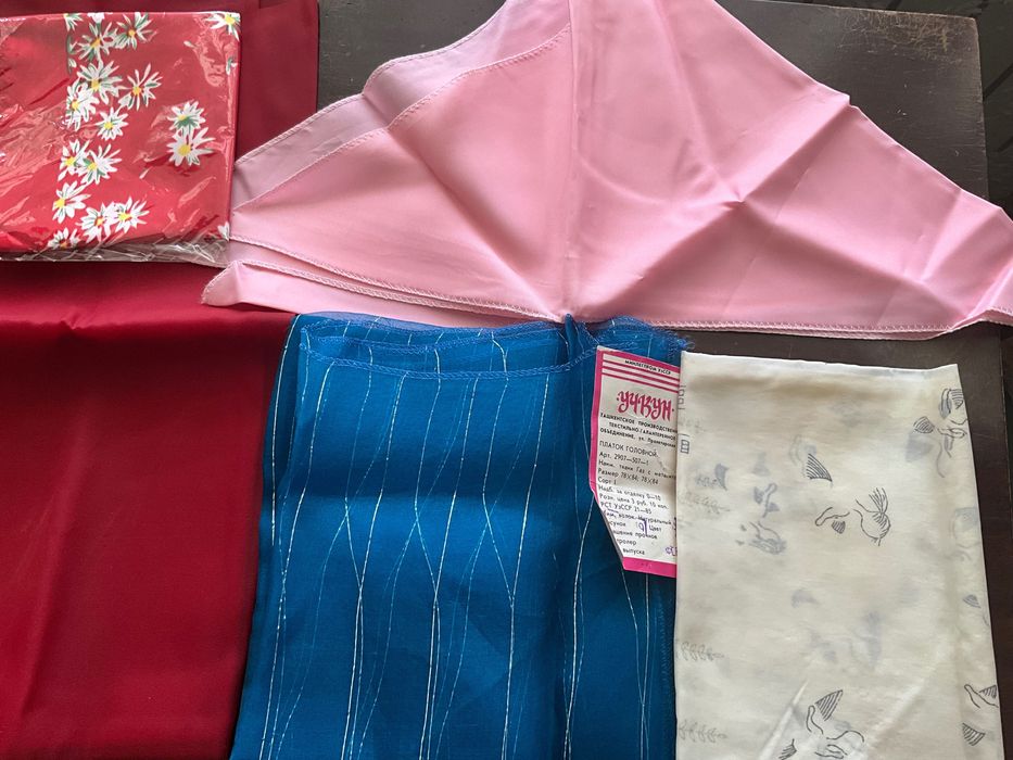 СССР Платки новые по 100тенг