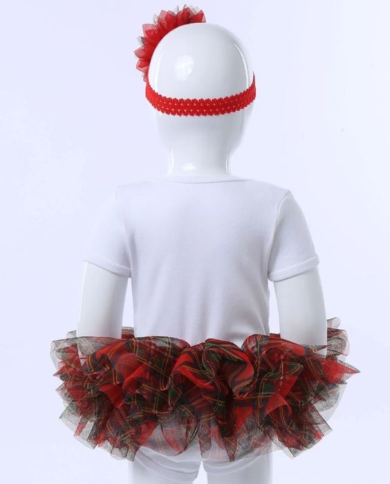 Новогодний комплект для девочек Пекин фабричный 03 3~6 6~9