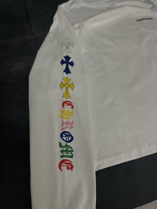 Chrome hearts tricou lung