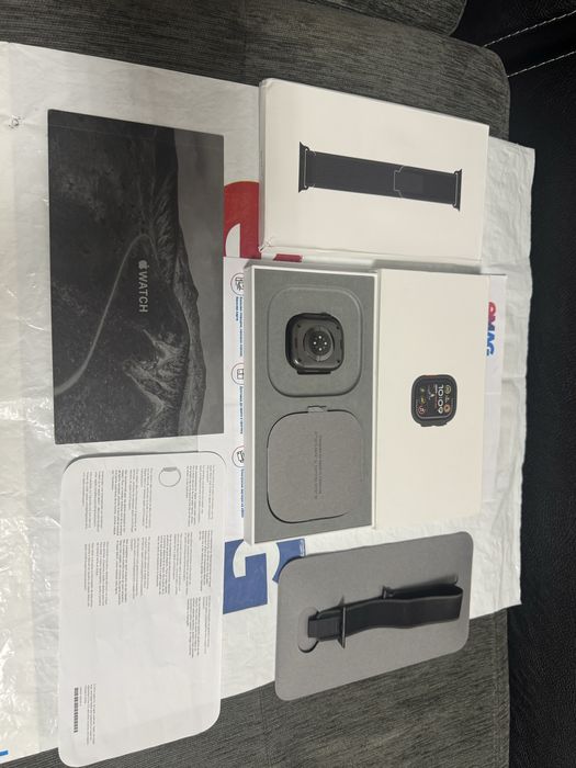 КАТО НОВ 49mm Apple Watch ULTRA 2 CEL Гаранция EMAG 2026г. Black