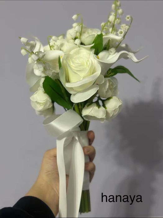 Бутоньерка, букет для невесты