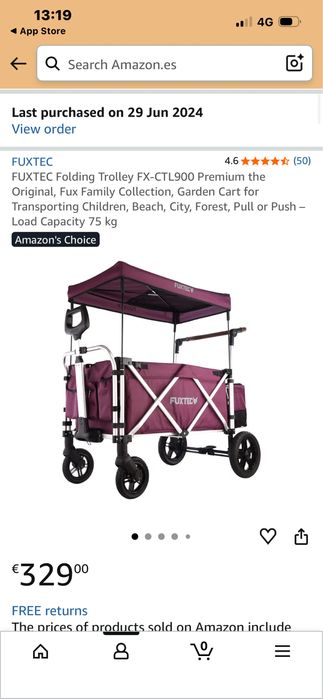 Carucior wagon Fuxtec