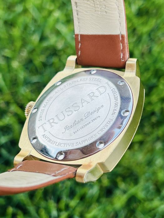 Ceas barbatesc TRUSSARDI 1911 Gold Mens Brown