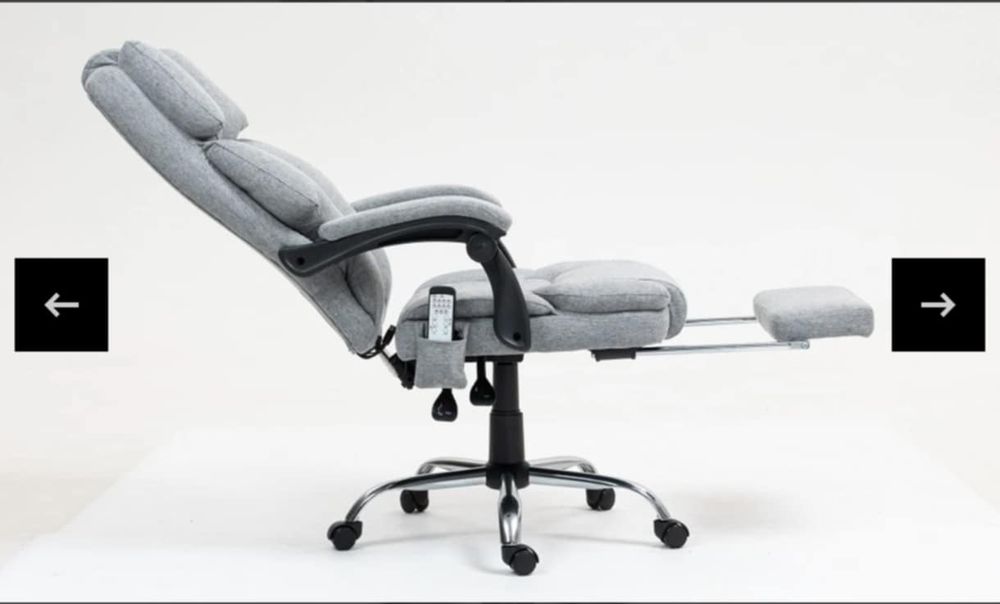 Scaun de birou cu masaj și încălzire