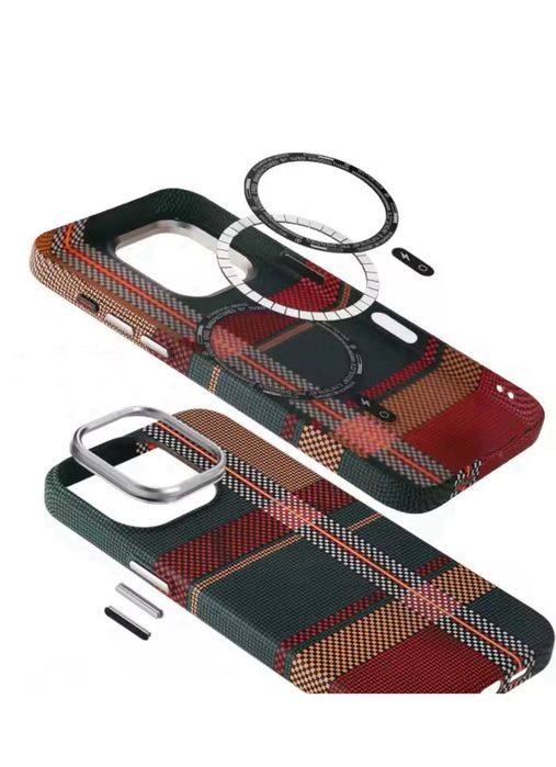 Iphone 14/15/16 PRO MAX PLUS Husa Print Magsafe Hard Plastic Slim