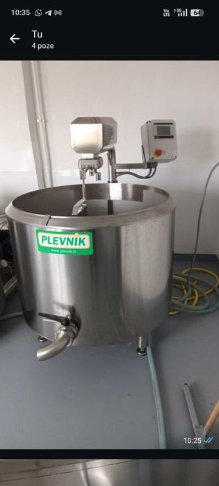 Pasteurizator lapte 500litri
