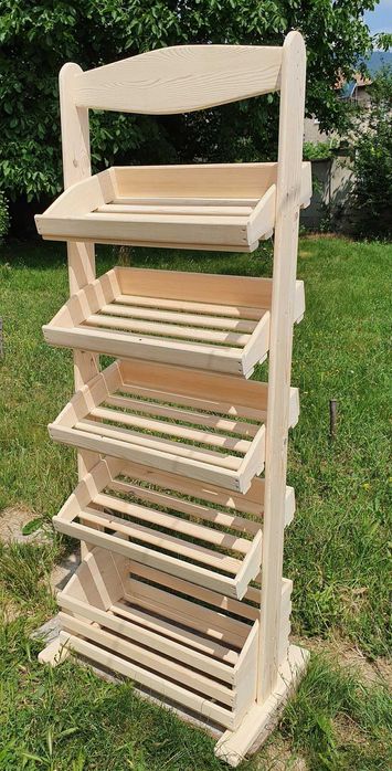 Стелажи от масив за хляб, плодове, зеленчуци и други изделия !