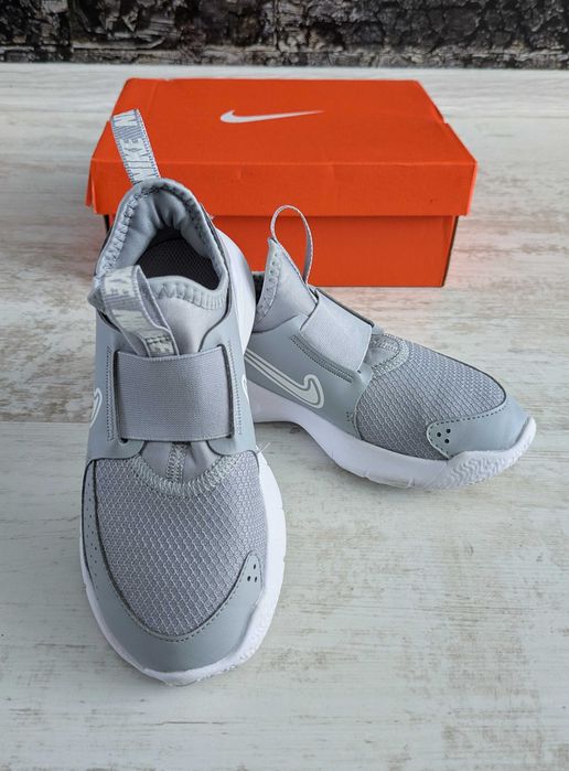 Nike Flex Runner 3 Little Kids' Shoes - Grey/White Детски сиви маратонки Найк