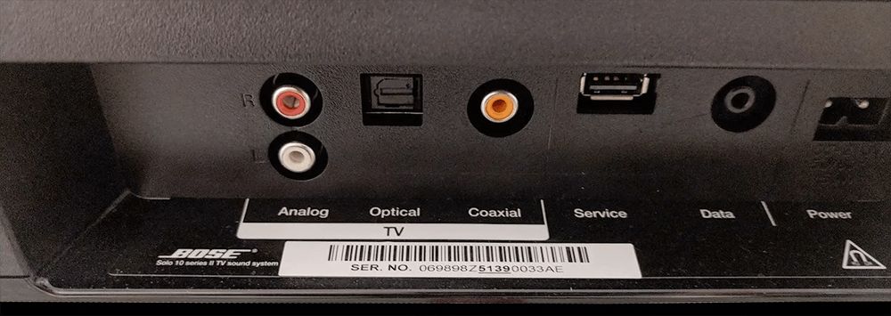 Саундбар BOSE Solo TV с дистанционно