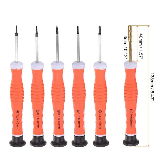 Комплект фини отвертки за телефони Digital One SP00884 SW-6126, 6 бр