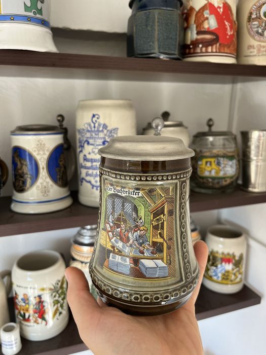 Colecție de halbe germane (25 de bucăți)