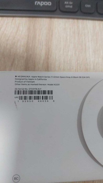 Apple iWatch 11. 42mm black