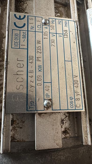 Vand motor cu reductor pentru cazan de palinca /masina tocat carne