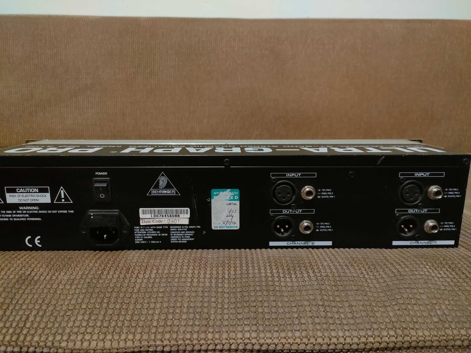 Procesor, crossover, dsp egalizator dsp Behringer Dbx Pa 2