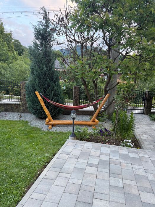 Balansoare lemn , hamac,mobilier grădină