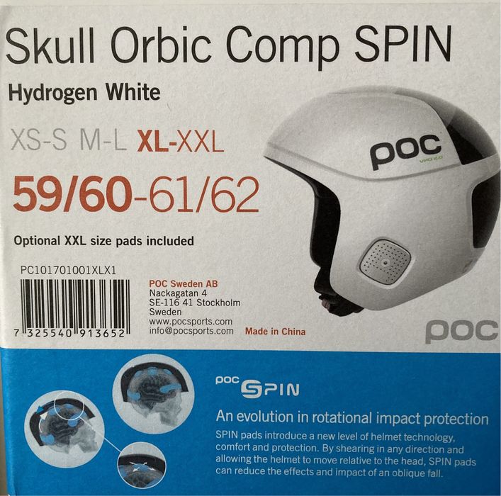 Ски каска POC Scull Orbic Comp Spin