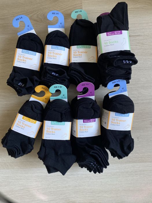 Детски чорапи различни номера