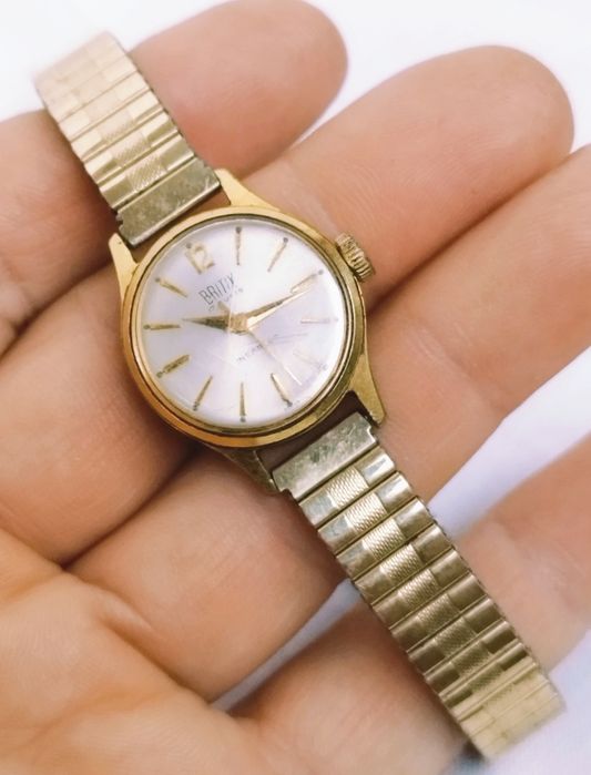 Ceas de damă vintage Britix mecanic, 17 Rubine, anii 1960.