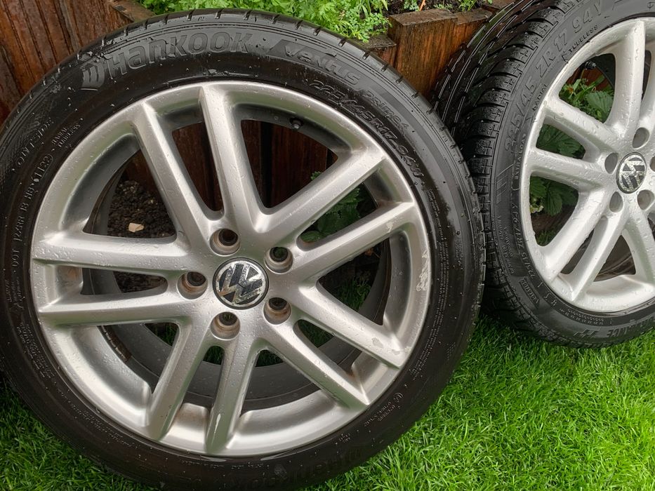 Vând roți pe 17(5x112)vw, Audi,Skoda