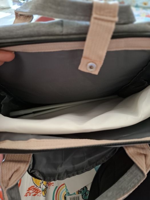 Раница със сгъваемо легло