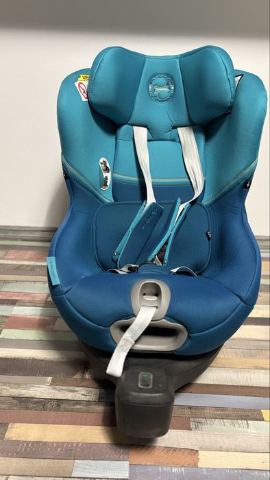 Scaun auto ISOFIX i-Size Cybex Sirona S - River Blue (45-105 cm)