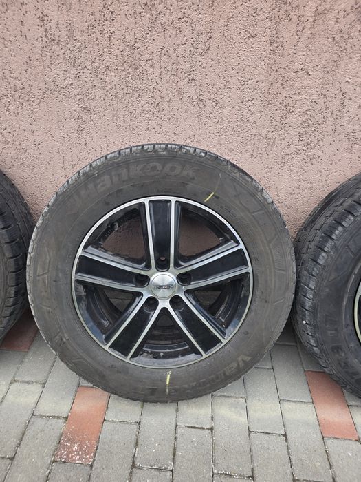 Set roti pe 16, jante Dezent, cauciucuri vara Hankook Vantra LT R16C
