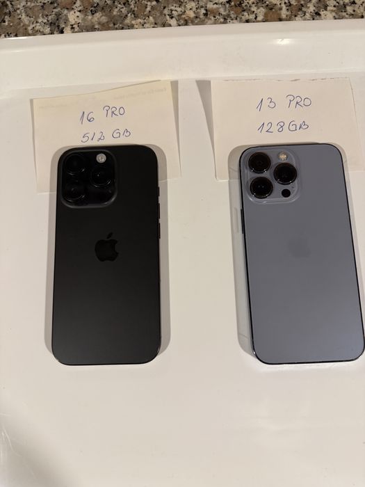 Iphone 16 Pro 512GB si Iphone13 Pro 128 GB