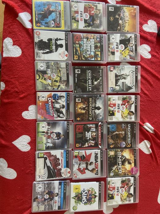 Комплект игри за PS3 20броя