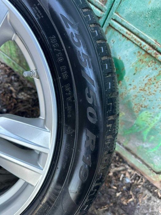 Jante + cauciucuri 255/50 r19 oem bmw v-spoke style 214