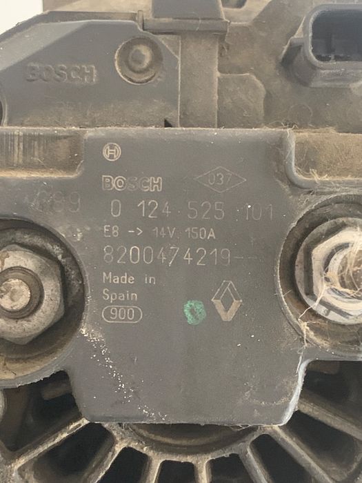 Alternator Renault Scenic Ii Jm0/1_ 2003 - > 1.9 Dci F9Q 804 820047421