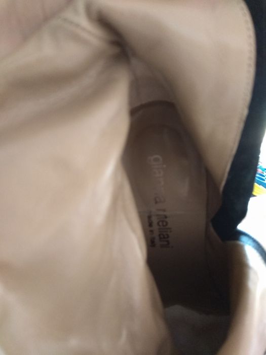 Италиански боти-естествена кожа///36/5н.