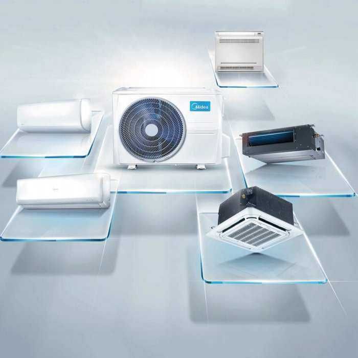 Кондиционер Midea модель ALBA- 12,000 Btu / wi-fi / İNVERTER/ Доставка