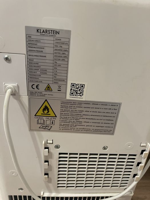Мобилен климатик Klarstein