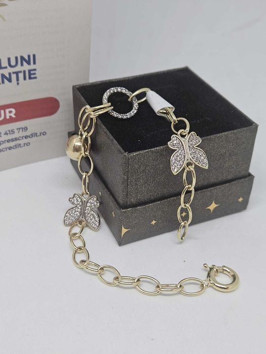 Bratara aur 14k 7.61gr ( Ag1 Alexandru b52768 )*Garantie 2 ani