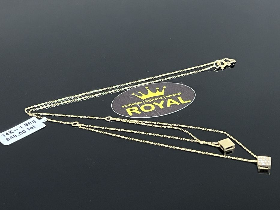 Bijuteria Royal CB : Lant aur 14K 585  1,89 gr