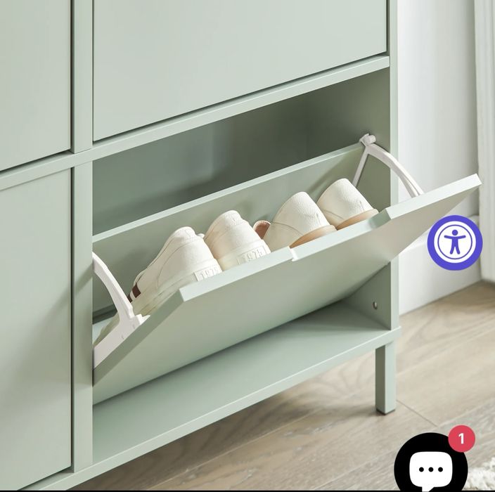 Pantofar modern verde menta-ideal pentru spatii mici | FainHaus Cluj